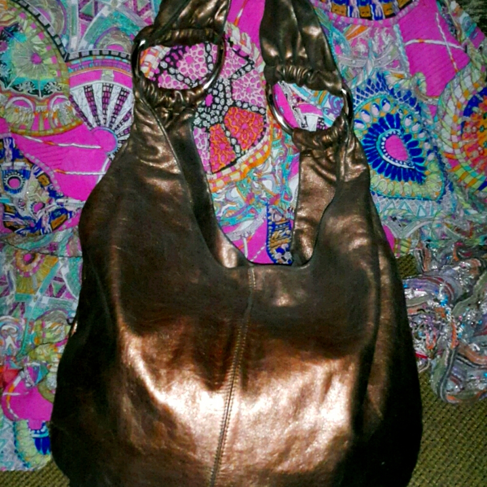 💋Beautiful hobo international bronze bag